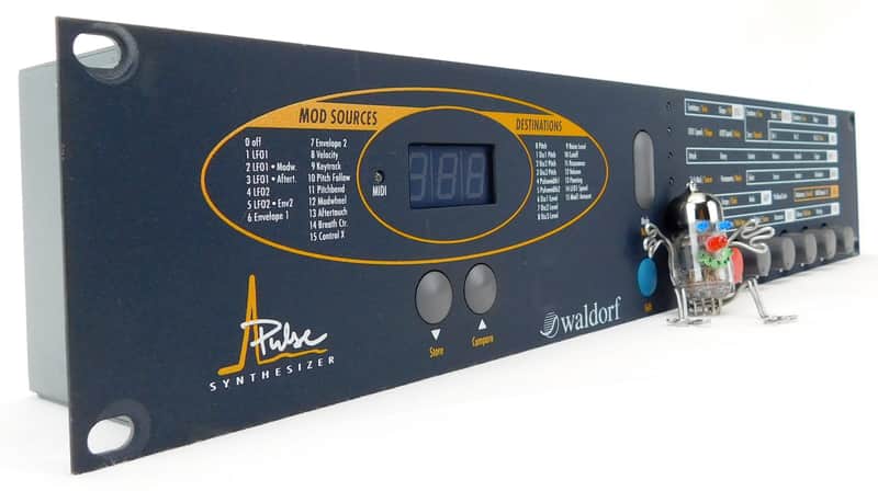 Waldorf Pulse Synthesizer Rack Made in Germany + Top Zustand + 1.5Jahre Garantie image 1