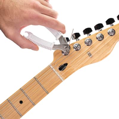 D'Addario Pro-Winder String Winder and Cutter, White image 5