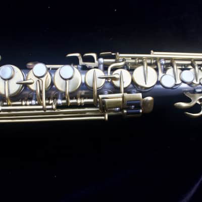 Martin Handcraft Phase III Soprano Sax - 1928 - Silver plated body, gold washed bell, gold plated keywork image 15