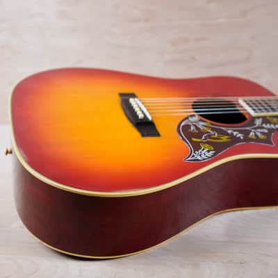 Morris WH-20 MIJ 1978 Cherry Sunburst Vintage Made in Japan MIJ w/ Bag image 9