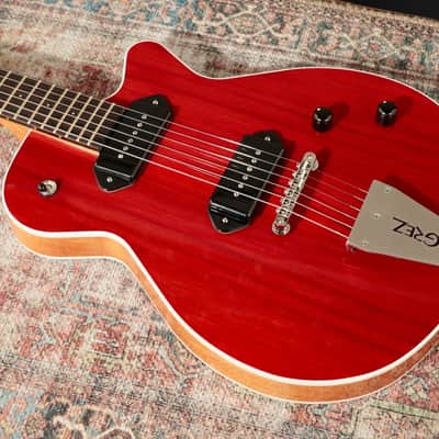 Grez Mendocino 2025 - Stained Red, Fralin Dog Ear P-90’s. NEW (Authorized Dealer) image 3