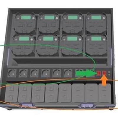 Beamzpro Fcc10 Flightcase For 8 X Bbp5 Xcharg image 5