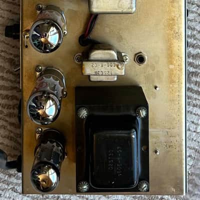 1966 Fender Deluxe Reverb Black Panel Guitar Amp image 5