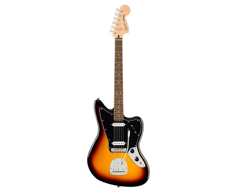 Used Squier Affinity Jaguar - 3-Color Sunburst w/Laurel FB image 1