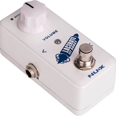 NUX Lacerate Mini Booster Guitar Boost Pedal with Dual FET Circuit and Crank Boost image 2