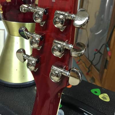 HERITAGE H 150 FLAME TOP GUITAR 2013 CHERRY image 3