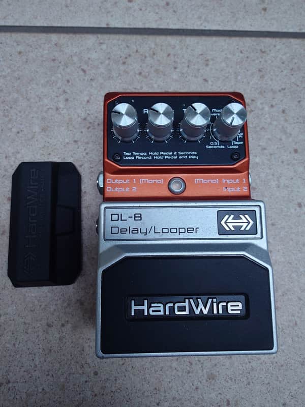 DigiTech Hardwire DL-8 Delay Looper 2010s - Orange image 1