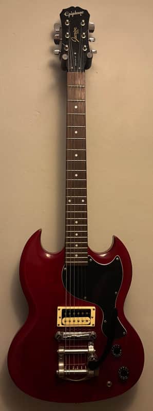 Cherry SG Junior with Bigsby Tremolo - Classic Sound for Less