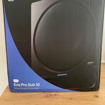 PreSonus Eris Pro Sub 10 Active Studio Subwoofer w/ Box, Footswitch & Cordial Cables image 3