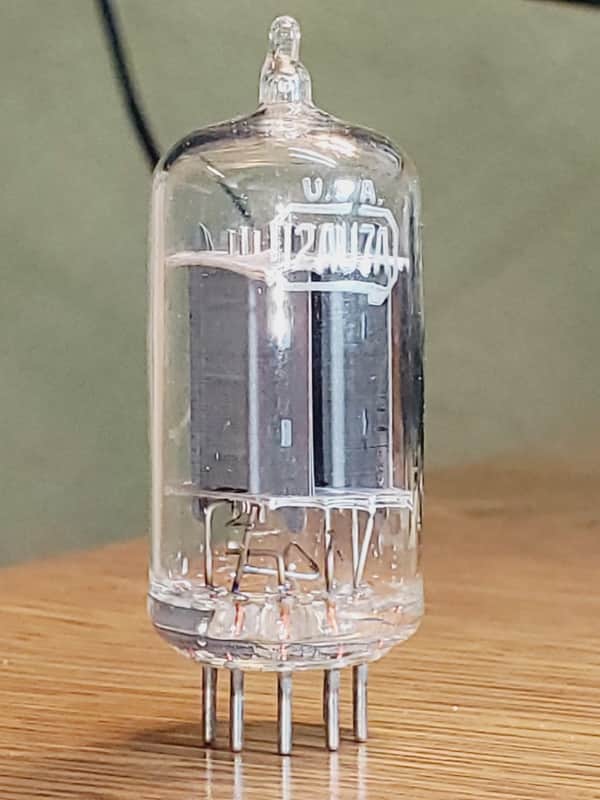 12AU7A RCA Clear Top MaxiPreamp2/TV7 Tested (1)Tube Lot image 1