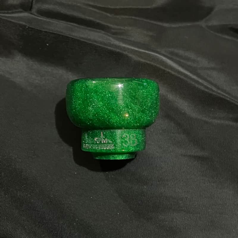 Austin Custom Brass 3B - Acrylic Trumpet Mouthpiece Top image 1