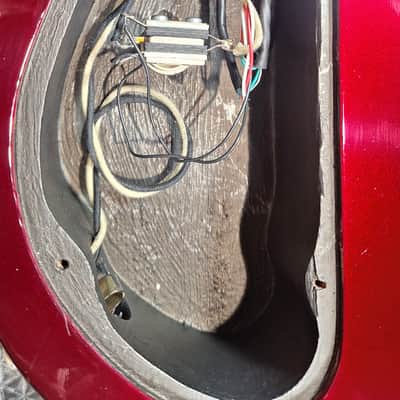 Kramer Vintage Nightswan 1987-90 - Burgandy Red image 9