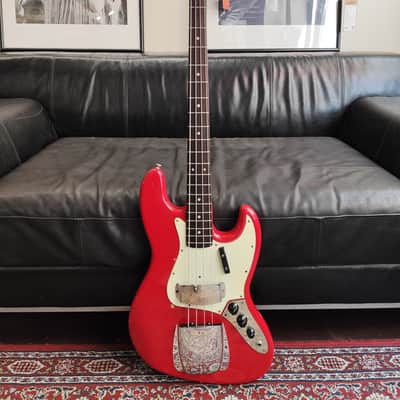 Fender Jazz Bass 1965 - Dakota Red image 2