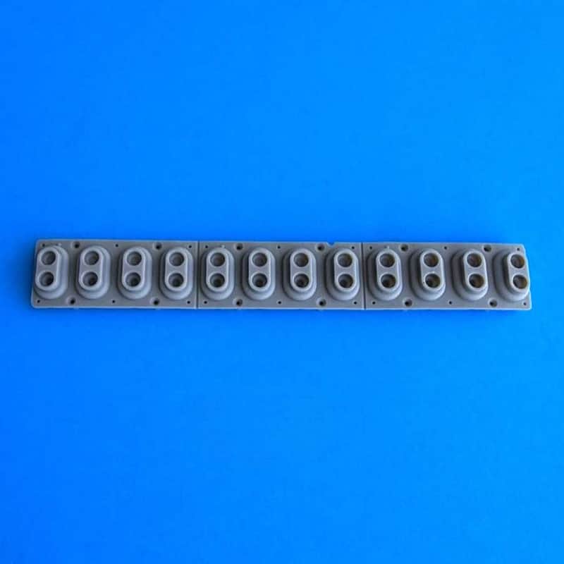 KURZWEIL PC88 Keyboard Piano Part: 12-Key Conductive Pad Keys Contact Strip image 1