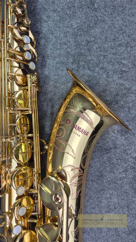 NO TARIFFS - Yamaha YTS-62 Tenor Saxophone Purple Logo image 1
