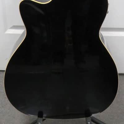 Alvarez Kazuo Yairi WY-1BK Black Acoustic/Electric Guitar w/ Hard Case image 14