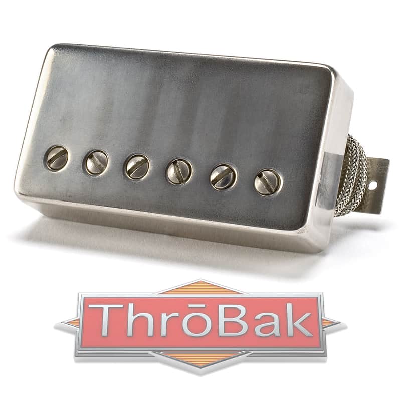 ThroBak SLE-101 Plus P.A.F. Repro Set Aged Nickel image 1