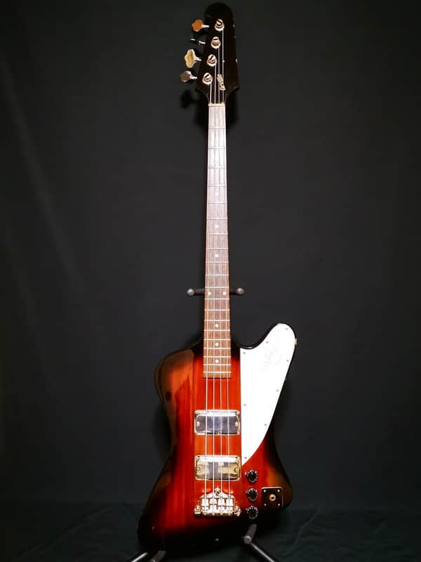 Orville Thunderbird Bass 1997 Sunburst Made In Japan image 1
