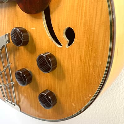 Harmony H-62 Archtop 1950's - Blonde image 10