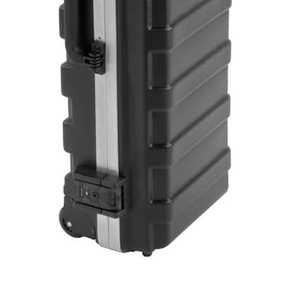SKB Compact Stand Case 36-1/2 x 11-7/8 x 8-1/4 with Wheels & Straps, TSA Latches, Over molded Handle image 5