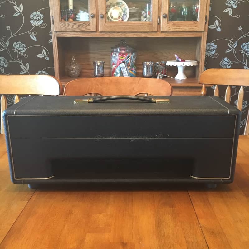 Marshall/British/style Head Shell Empty Head Shell Black/gold image 1
