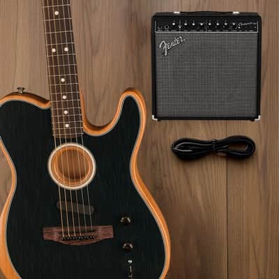 Fender Acoustasonic Player Telecaster - Brushed Black image 7
