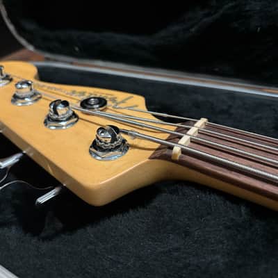 Fender American Standard Jazz Bass 1996 - Black 50th Anniversary image 9