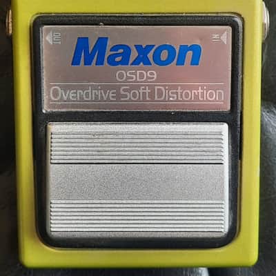 Maxon OSD9 Overdrive Soft Distortion Guitar Pedal Japan image 1