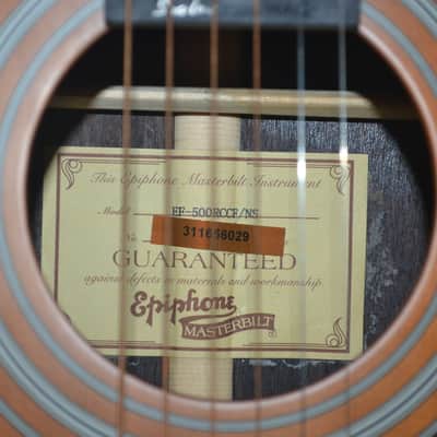Epiphone EF-500RCCE, eSonic Stereo Outputs, Great for Fingerpicking image 4