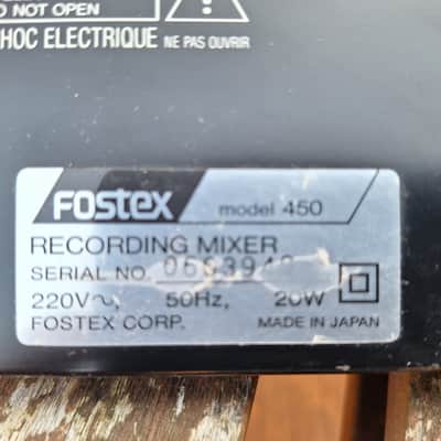 Fostex Model 450 Spare Parts image 10