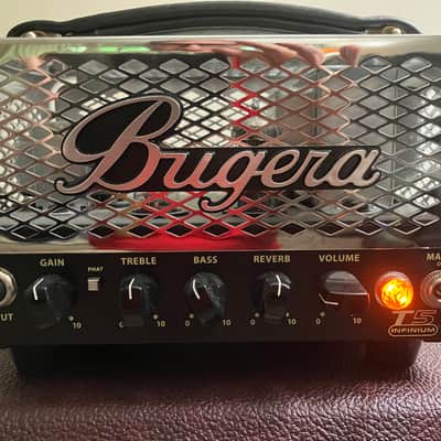 Bugera T5-INFINIUM 5W Cage Tube Amp Head-INFINIUM 2010s - Black/Silver image 1