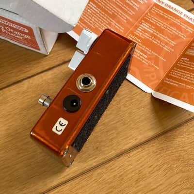 Mad Professor Tiny Orange Phaser Hand-Wired 2010s - Orange image 2
