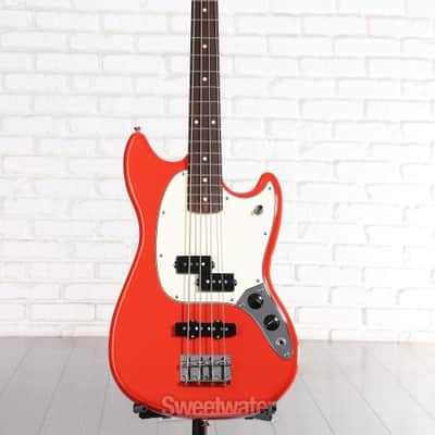 Fender Player II Mustang Bass PJ - Coral Red with Rosewood Fingerboard (MustBsP2RCRd1) image 1