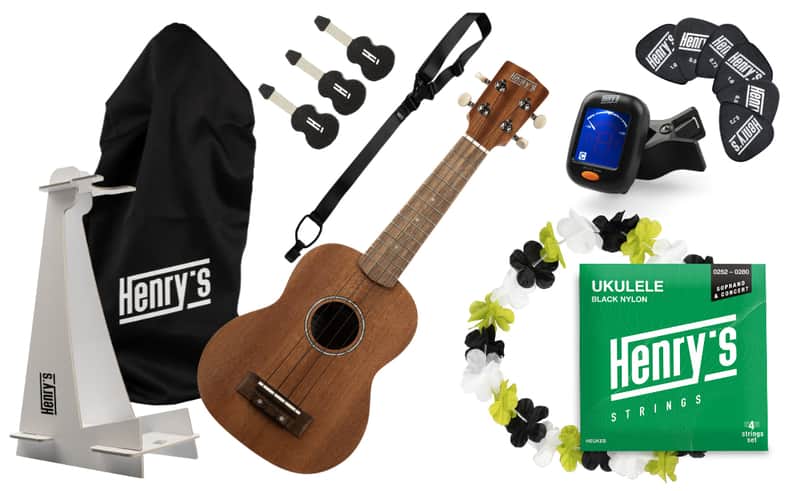 Henry's Ukulele Medium U10S - Full Pack image 1