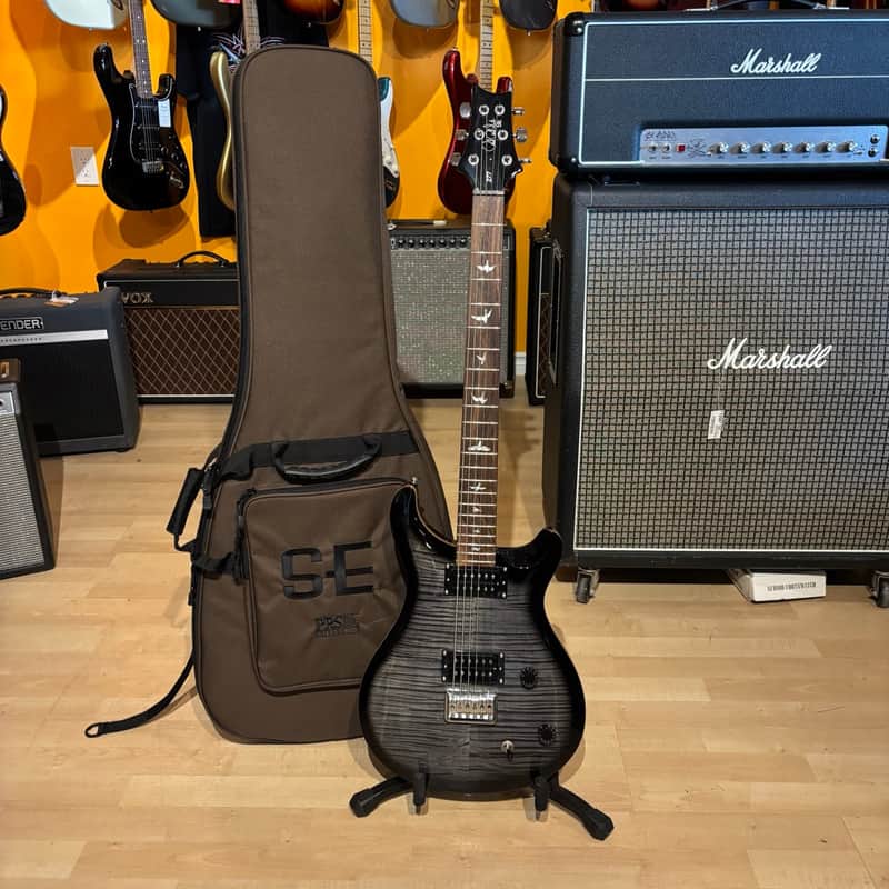 PRS - SE 277 Baritone( Charcoal Burst) w/ PRS Gig Bag (2024) - DISCONTINUED -  USED