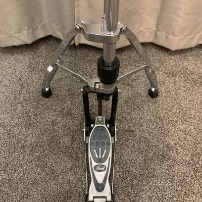 Pearl H2000 PowerShifter Eliminator Double Braced 2-Leg Hi-Hat Stand 2010s - Chrome image 12