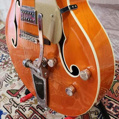 Gretsch G5120 Electromatic Orange Transparent Hollowbody 2006 MIK image 4