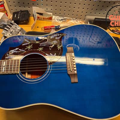 2023 Gibson Miranda Lambert Signature Bluebird Bluebonnet OHSC COA image 14