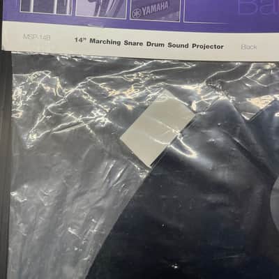 Yamaha MSP-14B - Marching Snare Projector -Black w/ White Logo - NOS image 3