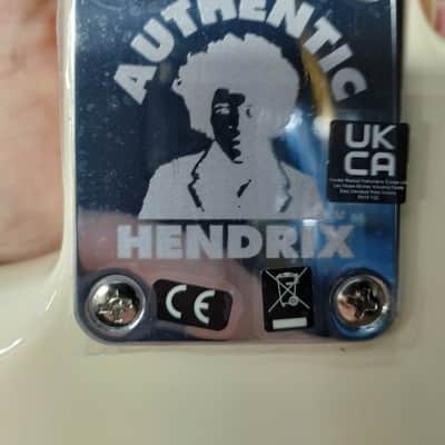 Fender Jimi Hendrix Artist Series Signature Stratocaster  Olympic White image 7