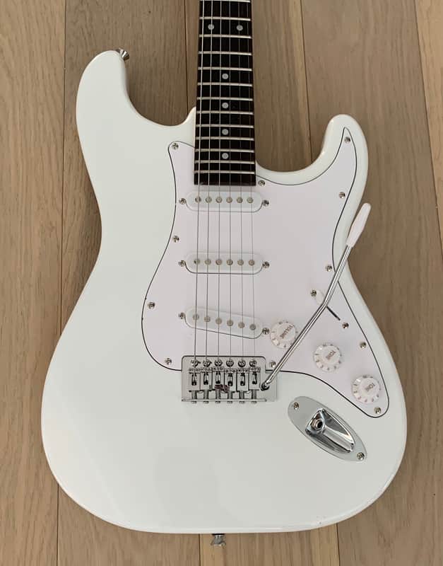 Unbranded Strat Style White image 1