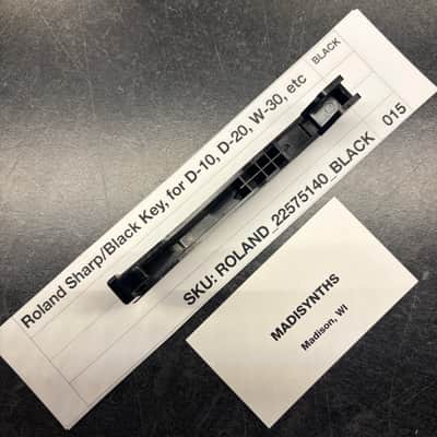 ORIGINAL Roland Replacement SHARP/BLACK Key, Unweighted (22575140) for Juno-1, D-10/20, HS-10, W-30, etc image 2