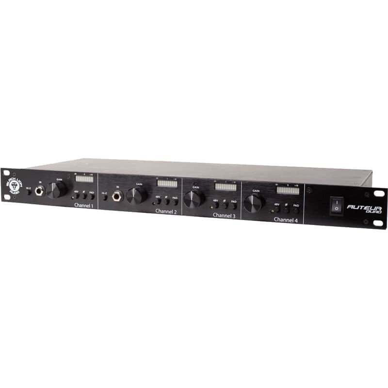 Black Lion Audio Auteur Quadマイクプリ Black Lion Audio Auteur Quad 4-Channel Microphone Preamp | Reverb