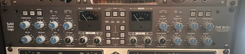 Solid State Logic The Bus+ Stereo Rackmount Compressor 2022 - Present - Black image 1