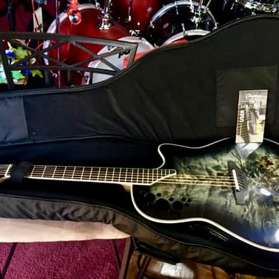Ovation ExoticWood Legend Acoustic/Electric Guitar (Poplar Burl Burst) with Bag (C2078AXP2-PB) image 3