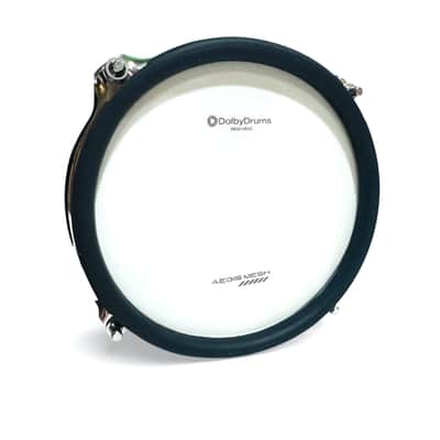 6 x 6” Electronic Black Abalone Octoban Dual Zone for Roland Alesis Drum image 6