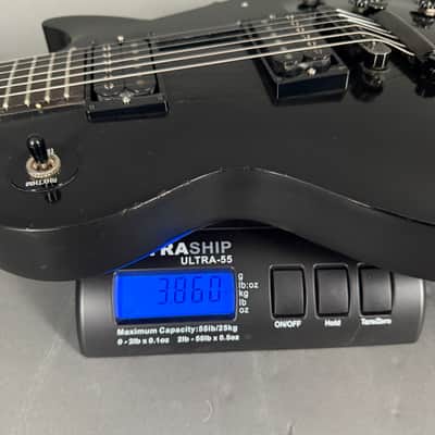 2000 Gibson Les Paul GOTHIC Studio Black in Browncase image 10
