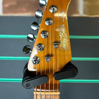 Harley Benton Fusion-III HSS Roasted Flamed Bengal Burst Electric Guitar image 7