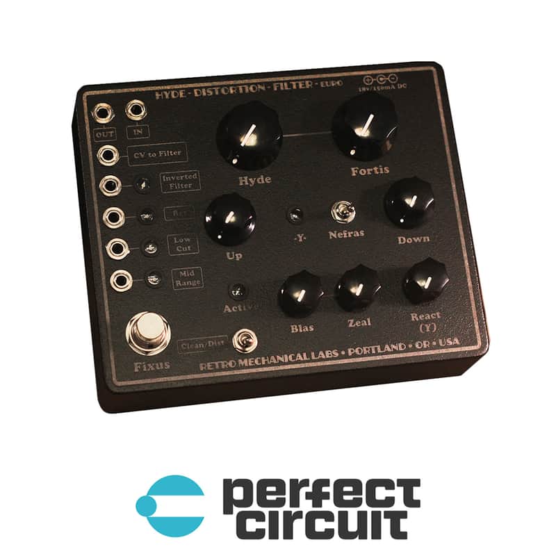 Retro Mechanical Labs Hyde Distortion Filter Euro Pedal image 1
