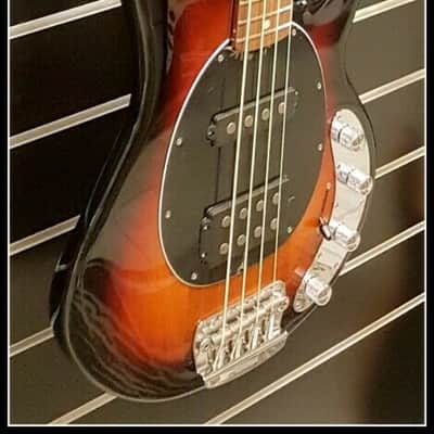 Musicman USA Sting Ray 4 HS Neckthrough, Vintage Sunburst image 6